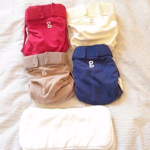 4 G Diaper Cloth Diaper Set